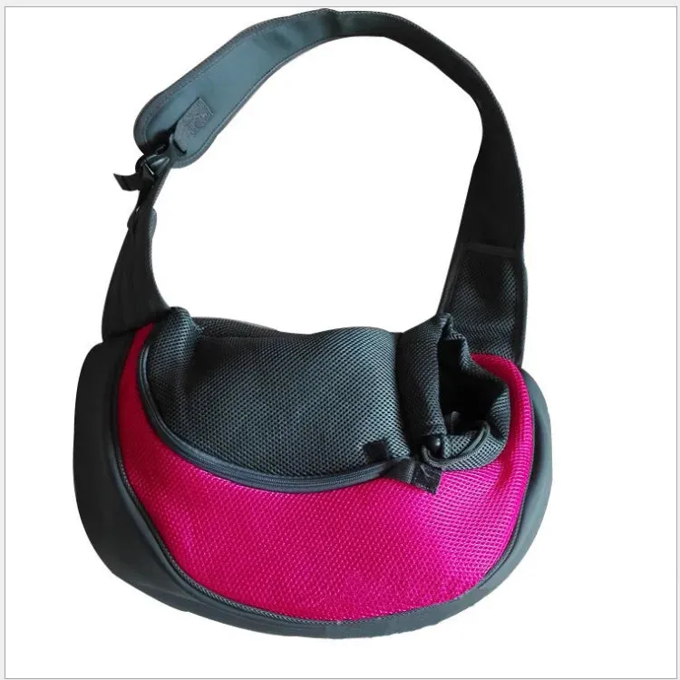 Pet Dog Bag Comfortable Breathable Adjustable Outdoor Travel Puppy Single Shoulder Handbag Small Back Bags For Carrying Dogs Cat