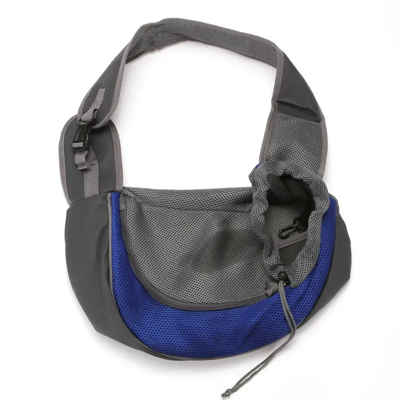 Pet Dog Bag Comfortable Breathable Adjustable Outdoor Travel Puppy Single Shoulder Handbag Small Back Bags For Carrying Dogs Cat
