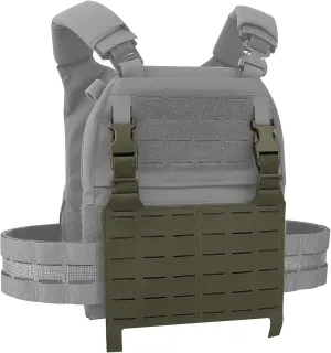 PETAC GEAR Tactical MOLLE Placard,The Slicksters Adapt MOLLE Front Flap Hanging Panel Laser Replacement Component
