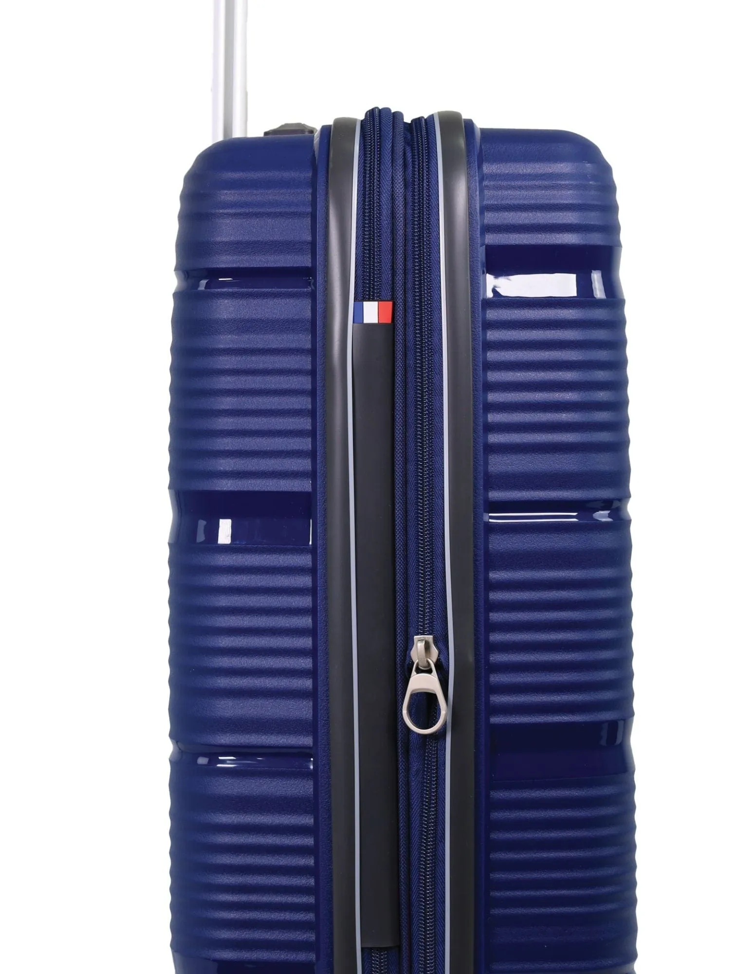 Pierre Cardin Normandy 77cm LARGE Hard Shell Suitcase in Navy