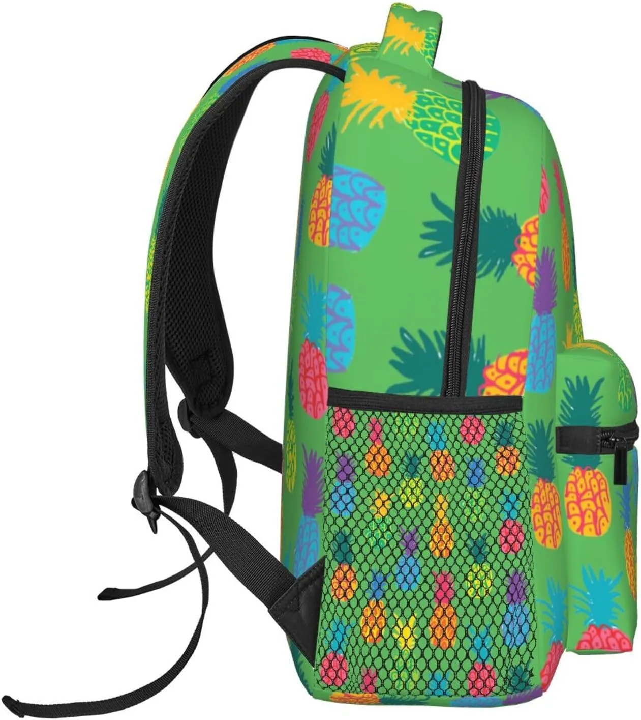 Pineapple Backpack Laptop Backpack Sports Travel Shoulder bag Light casual backpack