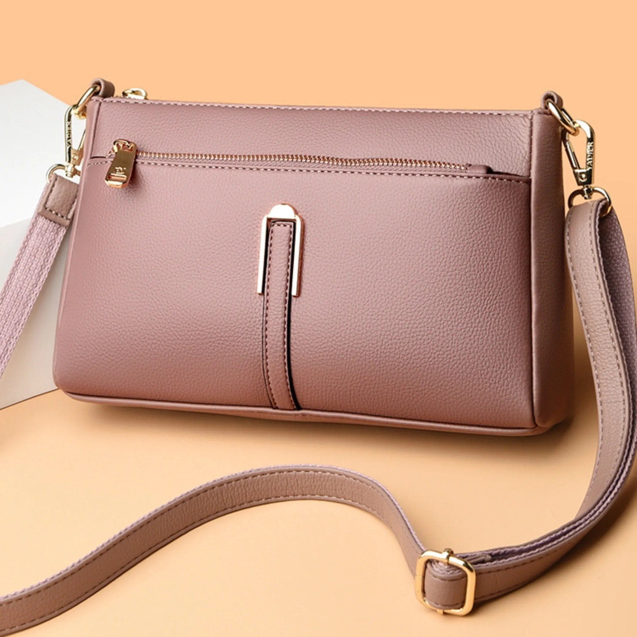 Pink Vena Sling Bag