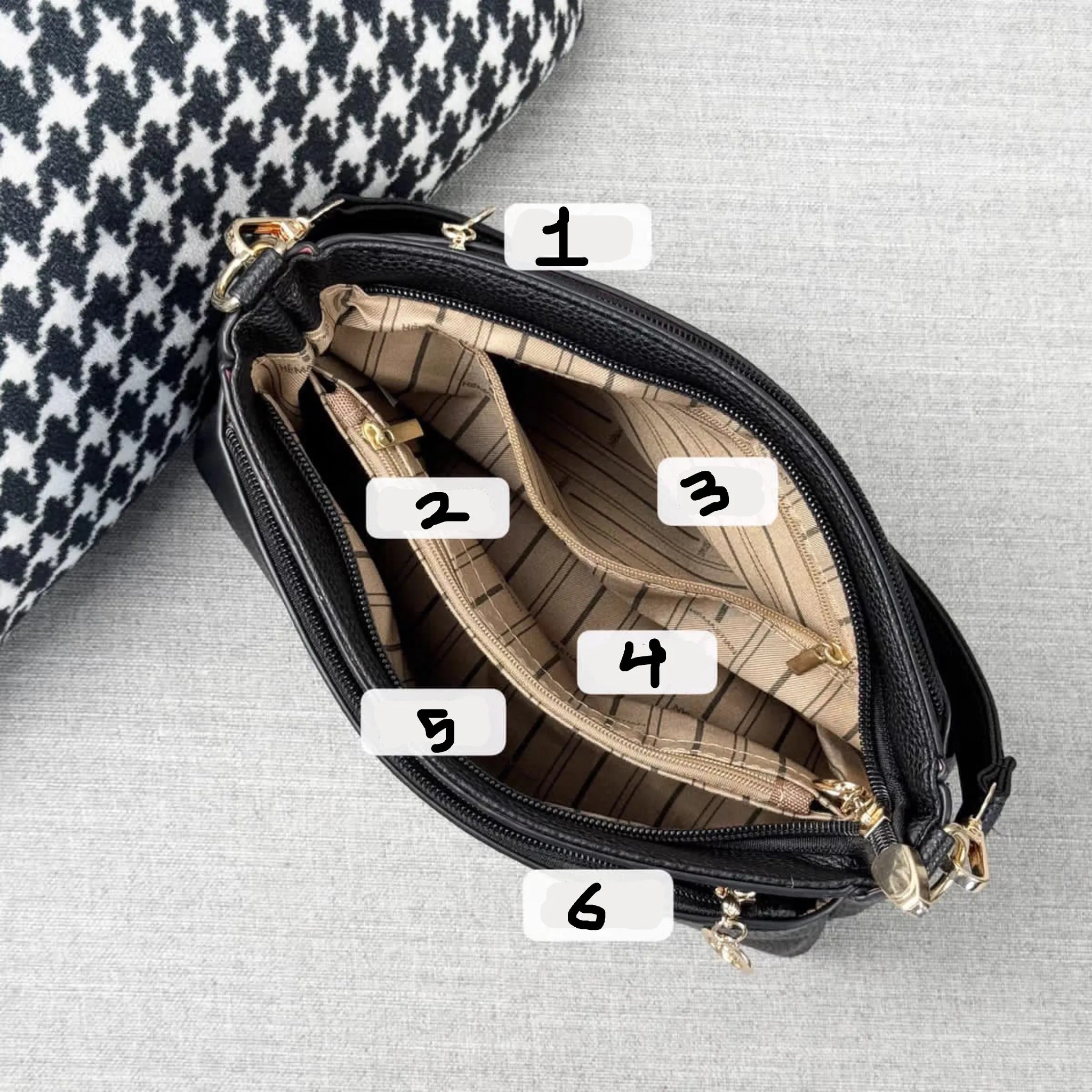 Pink Vena Sling Bag