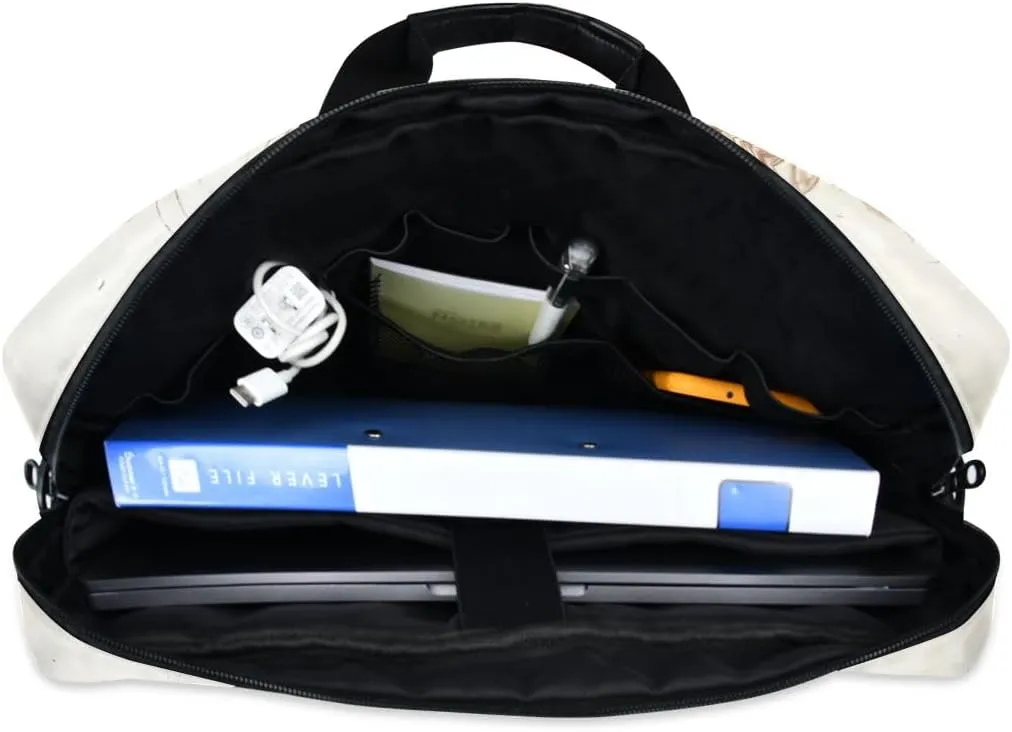 Pirate Skull Colorful Laptop Case 15.6 Inch Shoulder Messenger Bag Laptop Sleeve Case for Work Travel