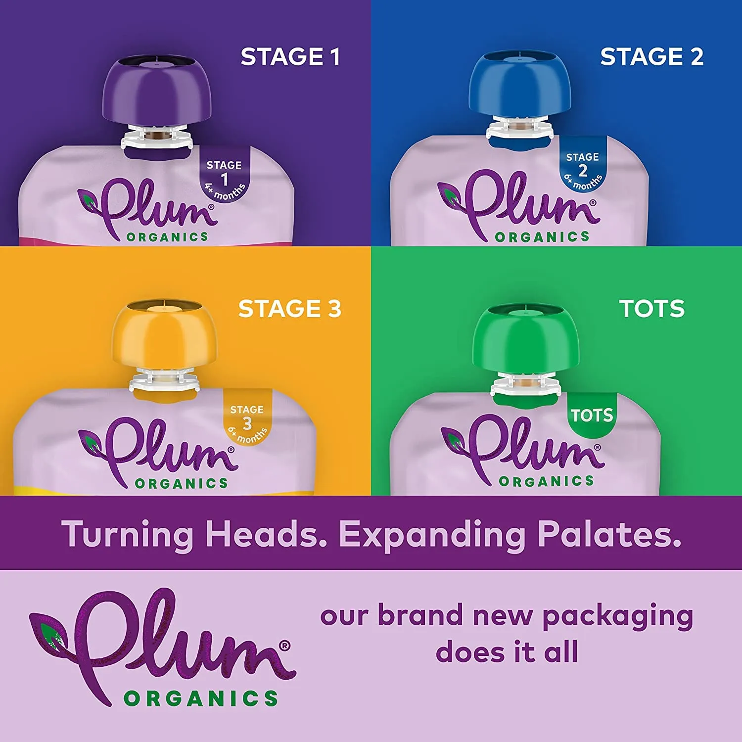 Plum Organics Stage 1 Organic Baby Food, Prune Puree, 3.5 Ounce Pouch (Pack of 12)