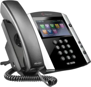 Polycom VVX 500 12-line Business Media Phone POE, Power Supply Not Included (Renewed)