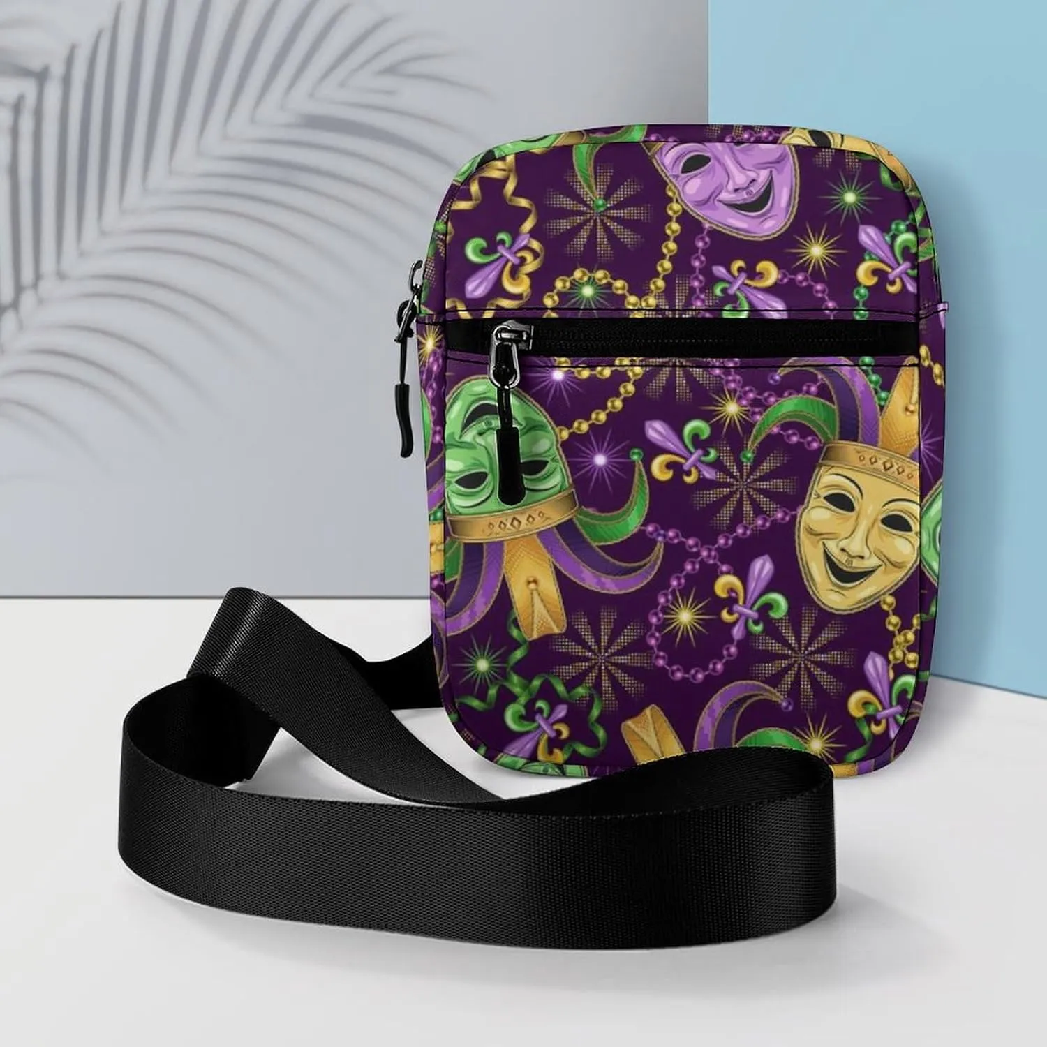Portable Small Crossbody Bag for Women Men, Casual Mini Cell-phone Pouch Travel Shoulder Bag