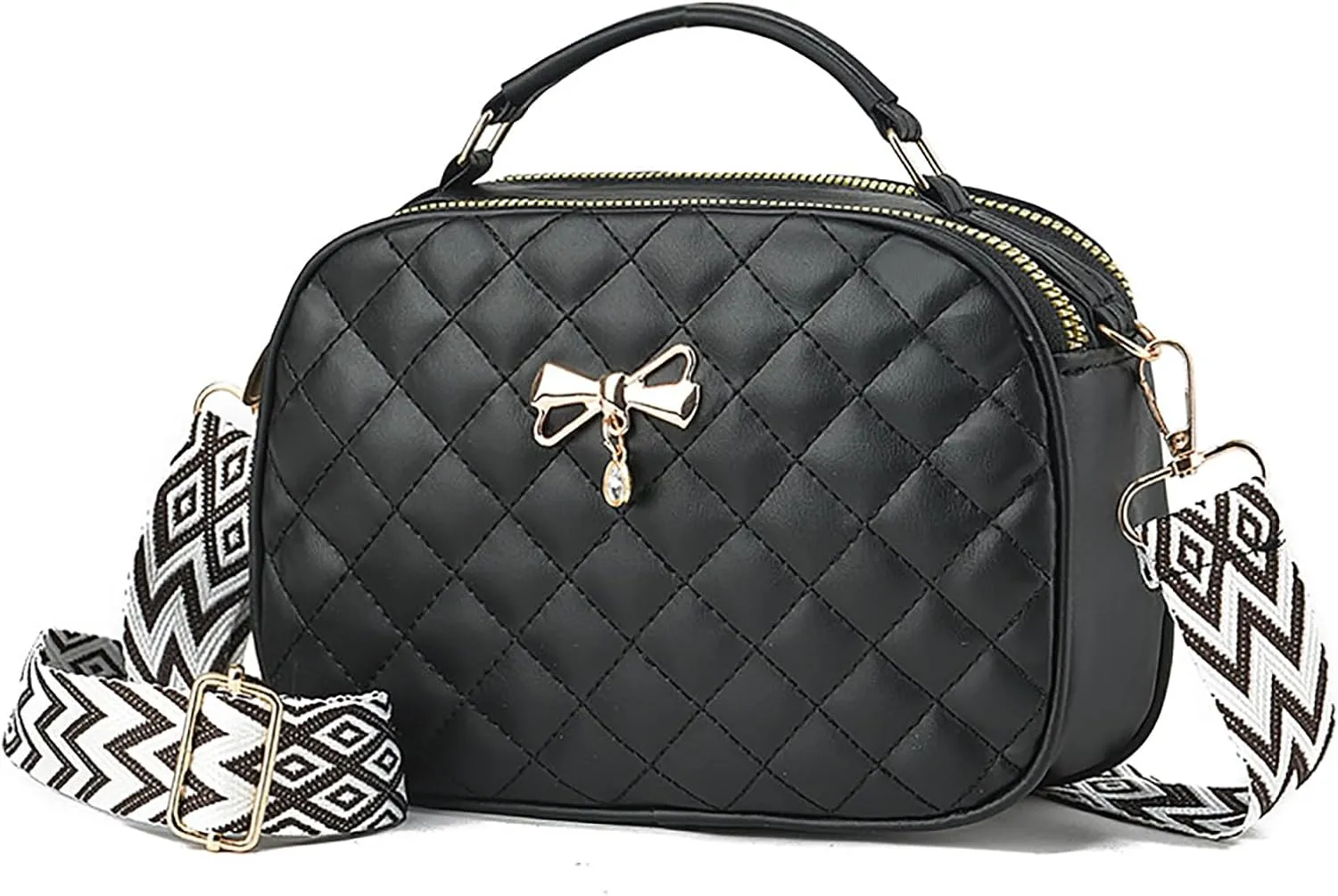 PORT&LOTUS Small Handbags for Women Fashion Top-handle Women's Bags Crossbody Purses for Women