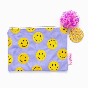 Pouches |Smiley Medium Pouch | Taylor Elliott Designs