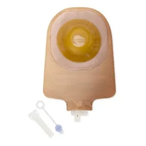 Premier Ceraplus One-Piece Urostomy Convex Barrier, Pre-Cut Stoma Opening 1" (25mm), 9" (23cm) Tap Opening - Box of 5