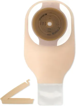 Premier Flextend Colostomy Pouch Drainable One-Piece System 12"L 1pc System Transparent 8631, 10 Ct