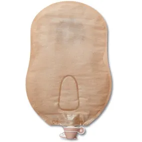 Premier One-Piece Urostomy Pouch, cut-to-fit Stoma Opening up to 2" (51mm), Beige 9" (23cm) - Box of 5