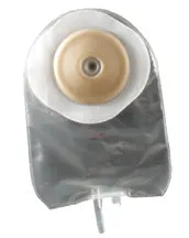 Premier One-Piece Urostomy Pouch, Pre-Cut Stoma Opening 1" (25mm), Ultra- Clear 9" (23cm) - Box of 5