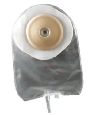 Premier One-Piece Urostomy Pouch, Pre-Cut Stoma Opening up to 1-1/2" (38mm), Ultra- Clear 9" (23cm) - Box of 5