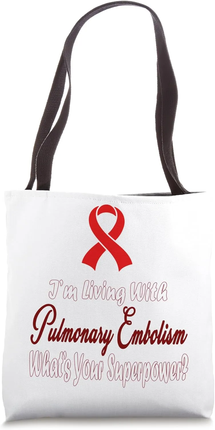 Pulmonary Embolism Awareness Tote Bag