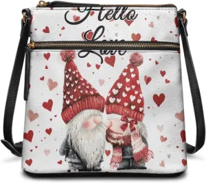 Purses for Women Shoulder Bag Trendy Large Capacity with Zipper Leather Purse Cross Body Handbag