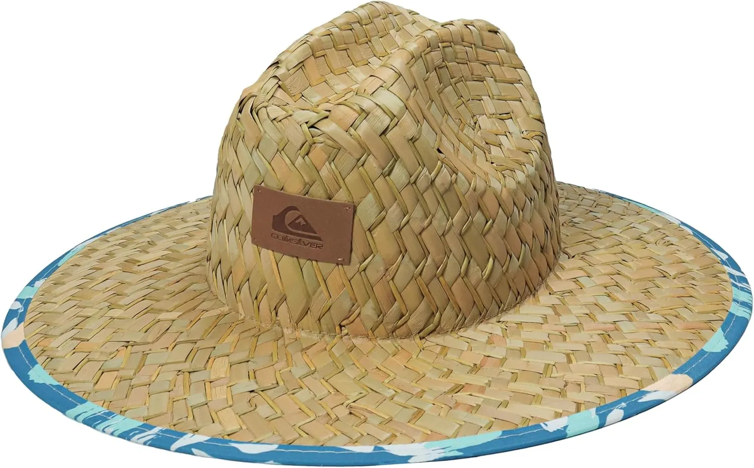 Quiksilver Boys' Pierside Print Straw Sun Hat