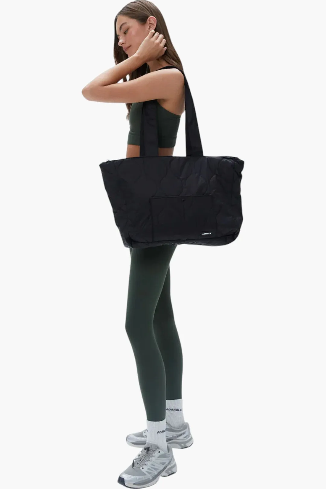 Quilted Nylon Tote Bag - Core