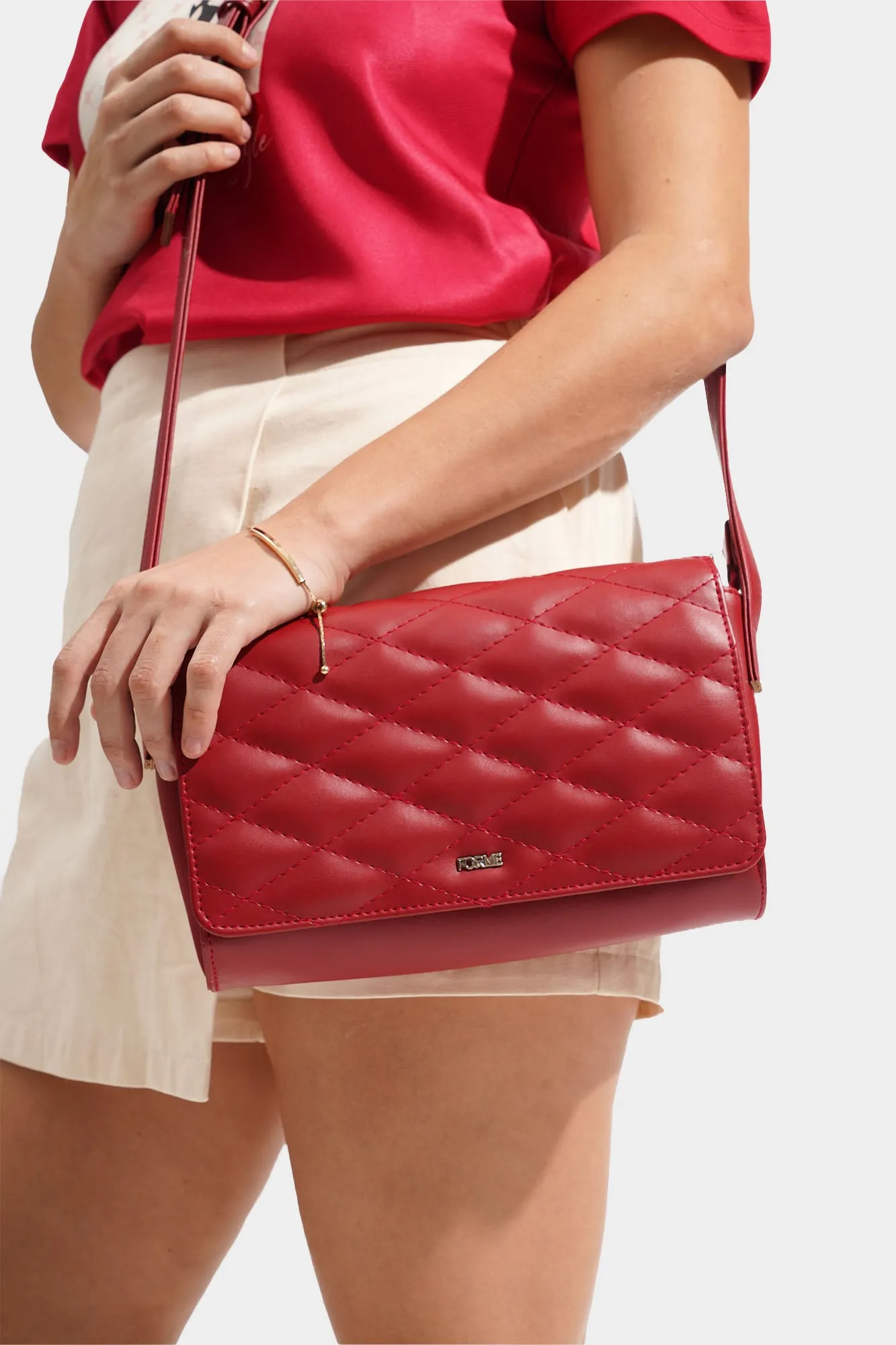 Quilted Sling Bag