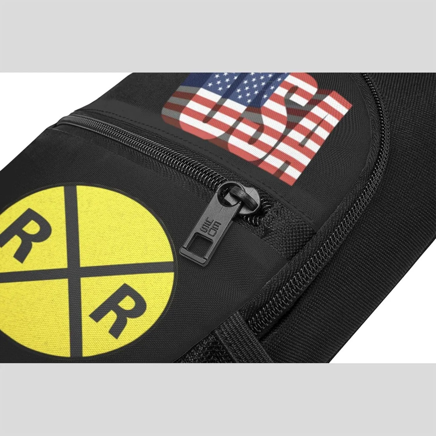Railroad Crossing Sign，Fashion One-Shoulder Bag，Anti-Theft Crossbody Shoulder Chest Bag
