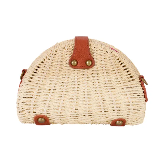 Rattan Crossbody Bag