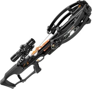 RAVIN R10 Crossbow Package - High-Performance Black Hunting Bow with Helicoil Technology, Crank Handle, and Illuminated Scope - Lightweight, Pre-Assembled, and Accurate - Ideal for Archery & Hunting