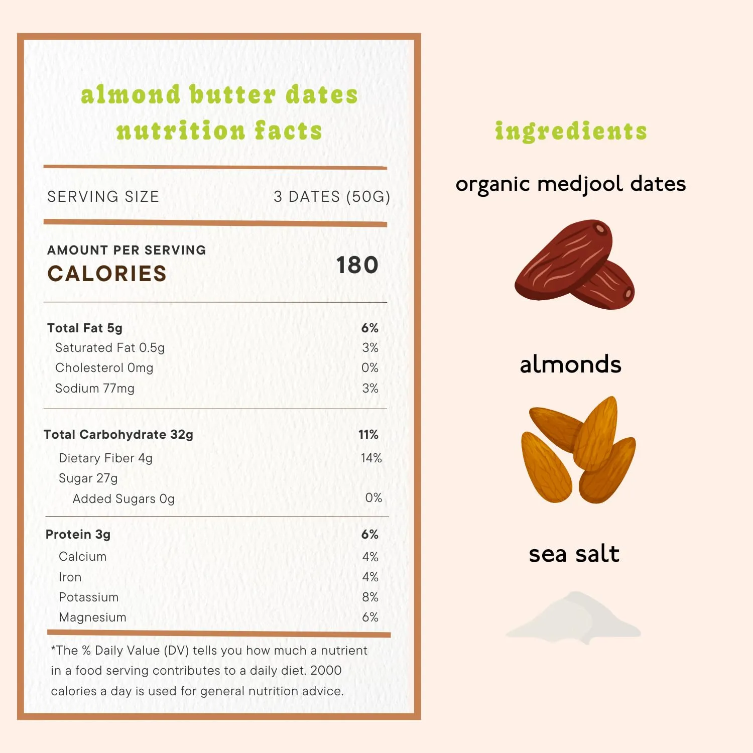 Realsy Filled Medjool Dates, Organic Dates with No Sugar Added, Gluten-Free, Vegan, All Natural Healthy Snack, Single Wrapped (40 ct) (Almond Butter)