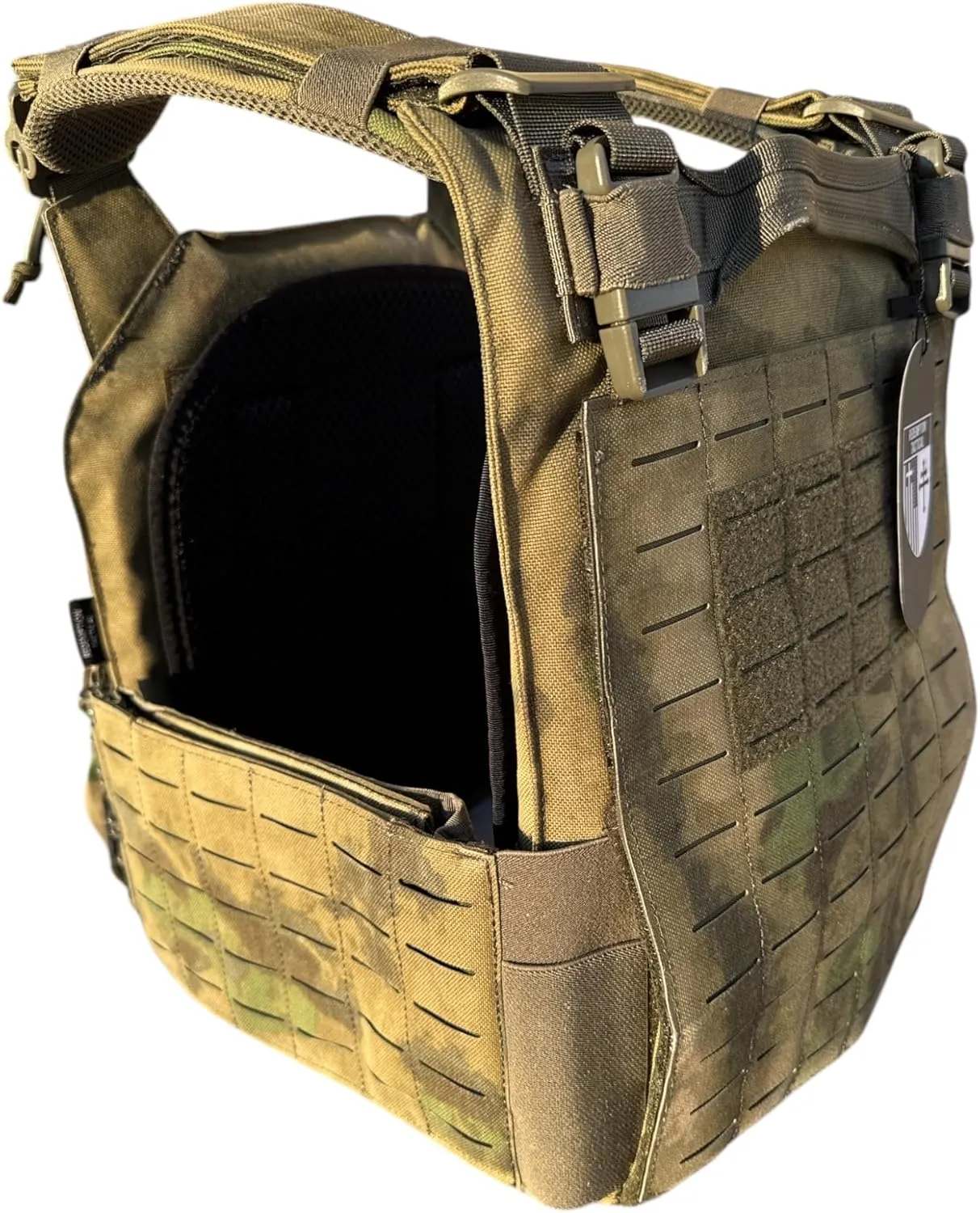 Redemption Crusader 2.0 Molle Quick Release Buckles Vest with Side Cummerbund Pouches and Triple Pouch