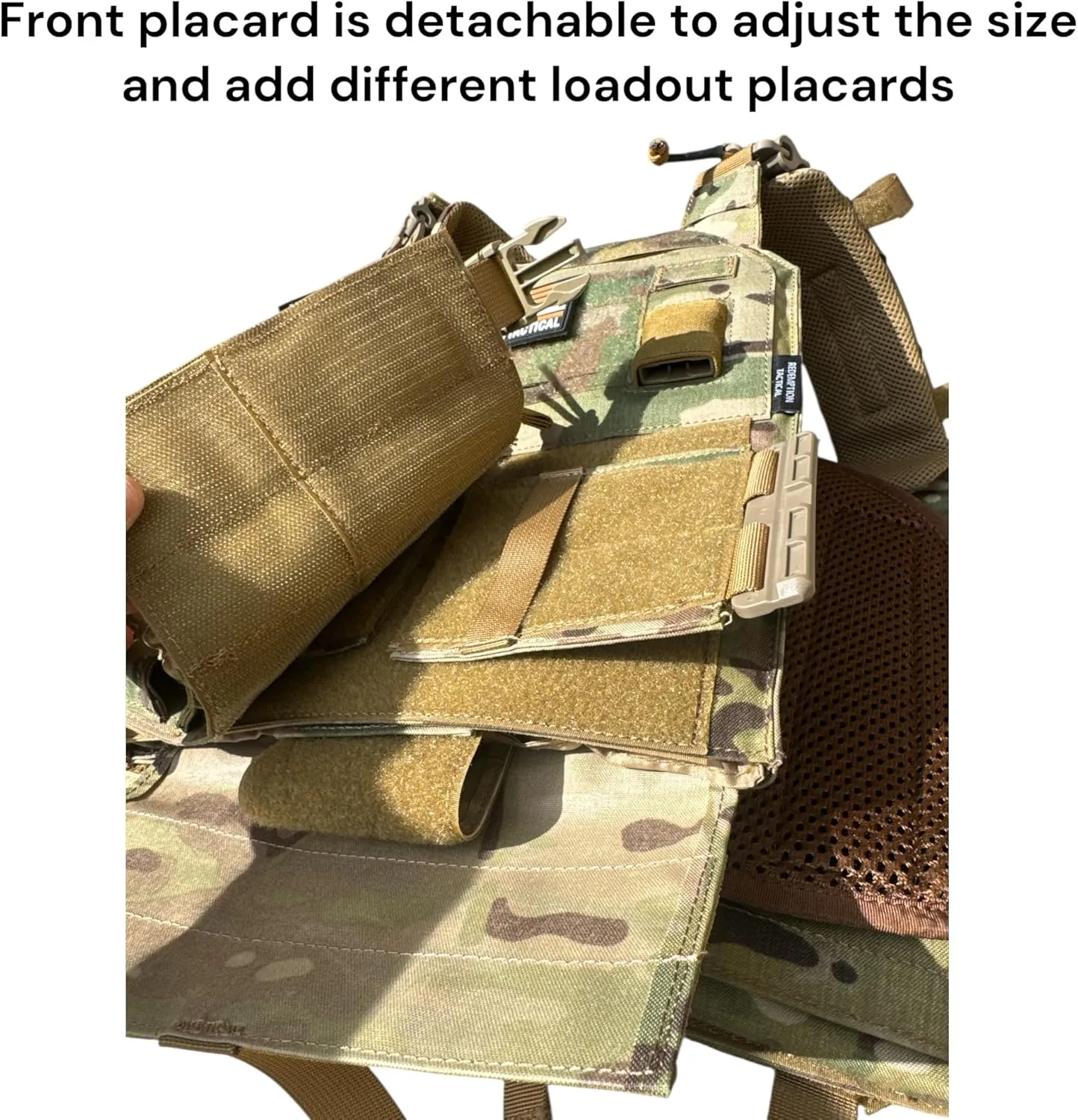 Redemption Crusader 2.0 Molle Quick Release Buckles Vest with Side Cummerbund Pouches and Triple Pouch
