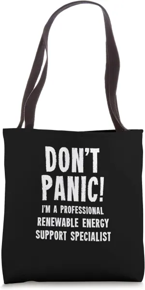 Renewable Energy Support Specialist Tote Bag
