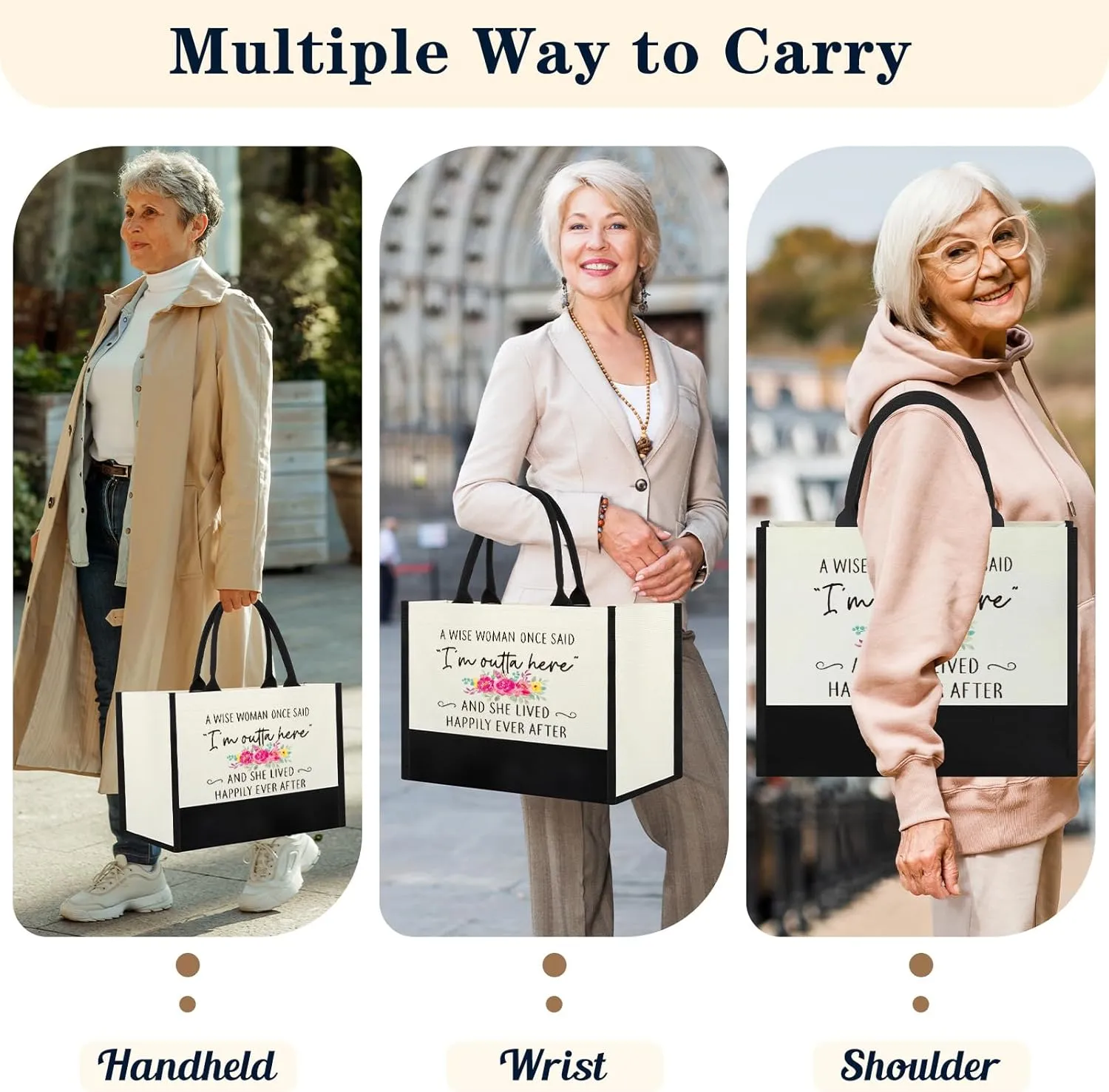 Retirement Gifts for Woman 2025, Retired Gifts for Friends Bestie Boss Nurse Teachers Retirees, Farewell Going Away Present for Coworkers, Happy Retirement Gift for Her, Funny Retired Tote Bag