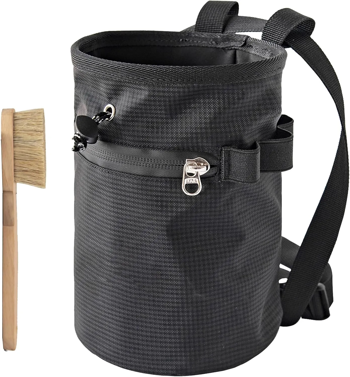 Rock Climbing Chalk Bag With Brush Magnesia Pouches Bouldering Chalk Bucket Storage Bag For Weight Liftings Climbing