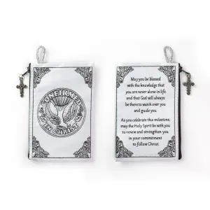 Rosary Pouch - Confirmed in Christ and Prayer