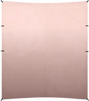 Rose Gold Gradient Beach Tent & Canopy UPF50  Easy Setup Sun Shelter with Carrying Bag for Backyard, Grassland, Park