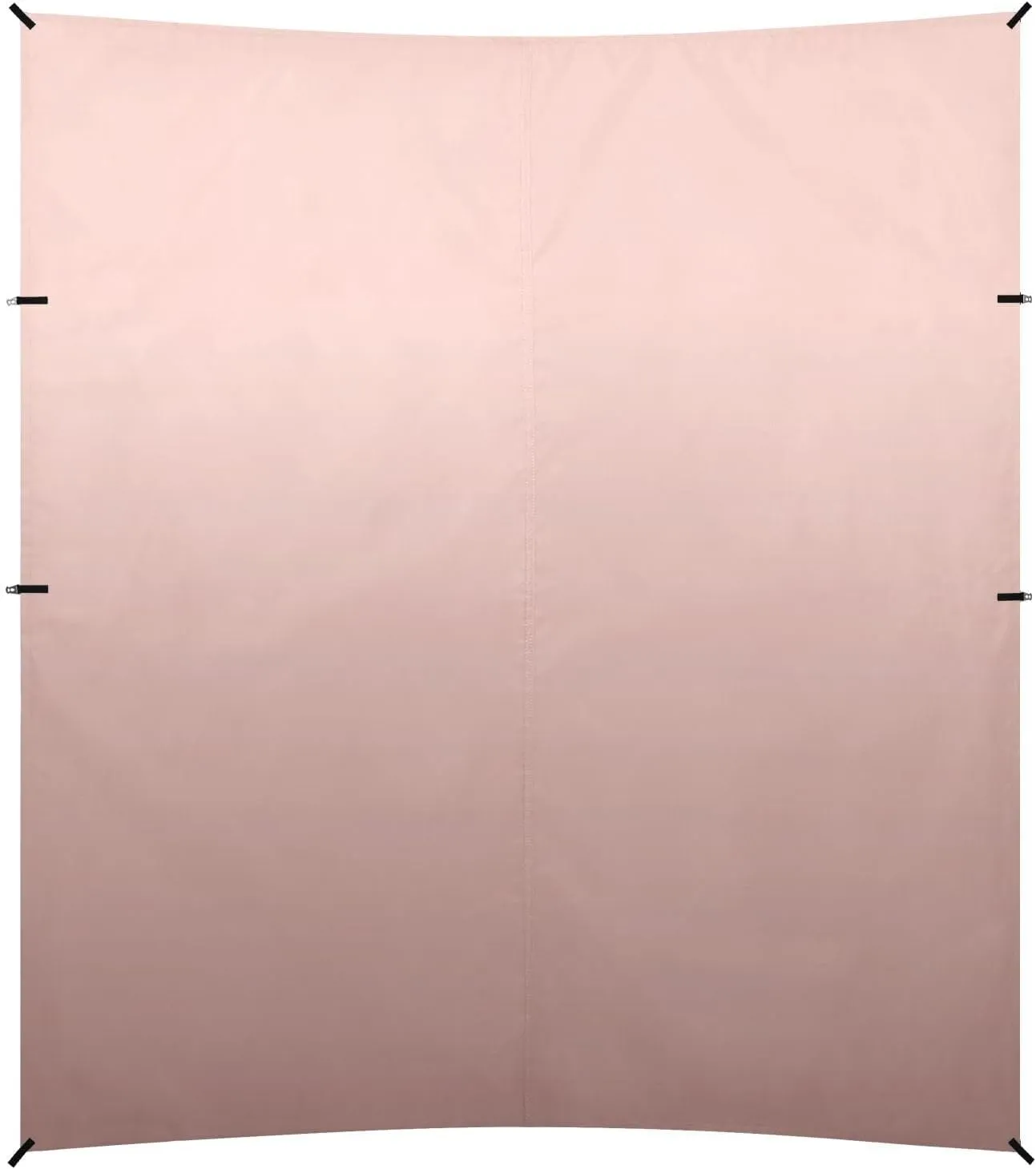Rose Gold Gradient Beach Tent & Canopy UPF50  Easy Setup Sun Shelter with Carrying Bag for Backyard, Grassland, Park