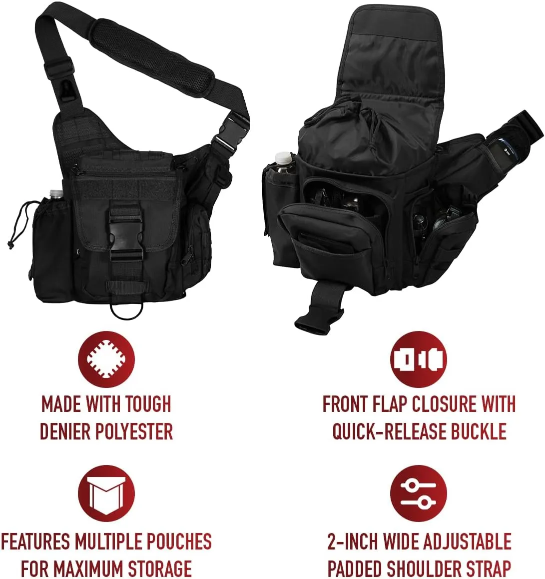 Rothco Advanced Tactical Bag Crossbody Shoulder Bag