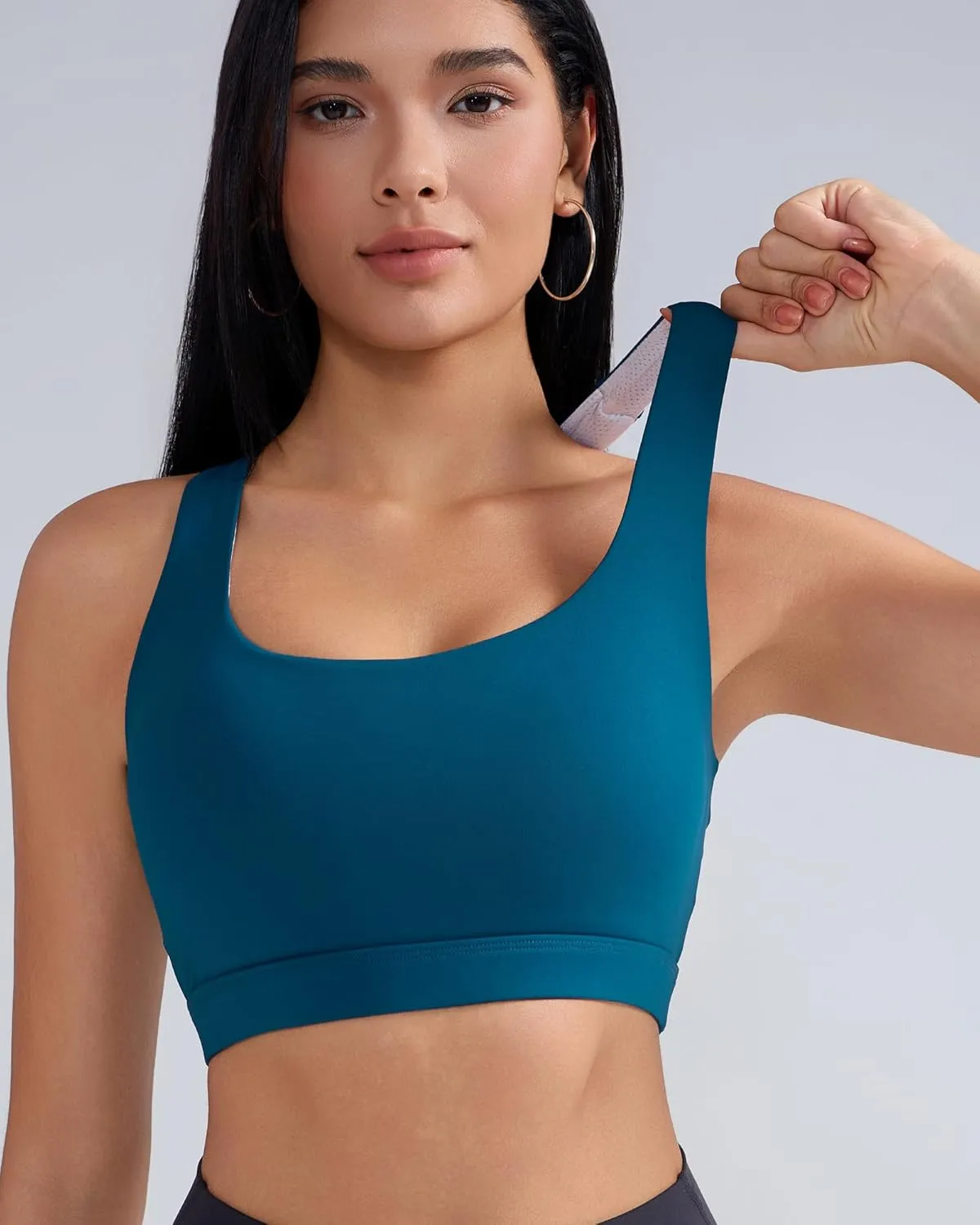 RUNNING GIRL High Impact Sports Bras for Women High Support Women’s Sports Bra Racerback Workout Running Bra