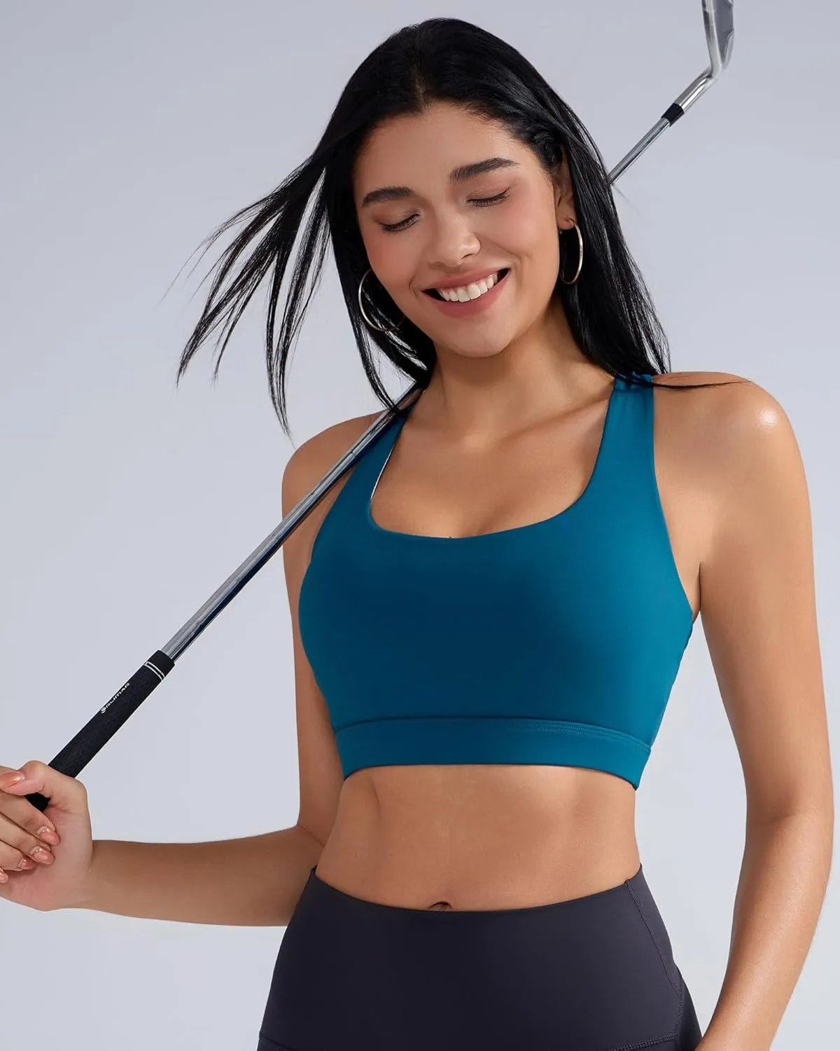 RUNNING GIRL High Impact Sports Bras for Women High Support Women’s Sports Bra Racerback Workout Running Bra