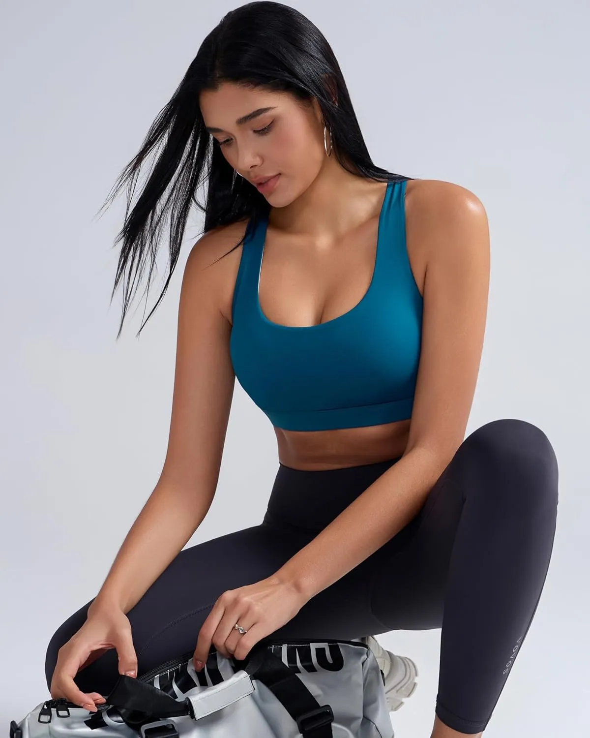 RUNNING GIRL High Impact Sports Bras for Women High Support Women’s Sports Bra Racerback Workout Running Bra