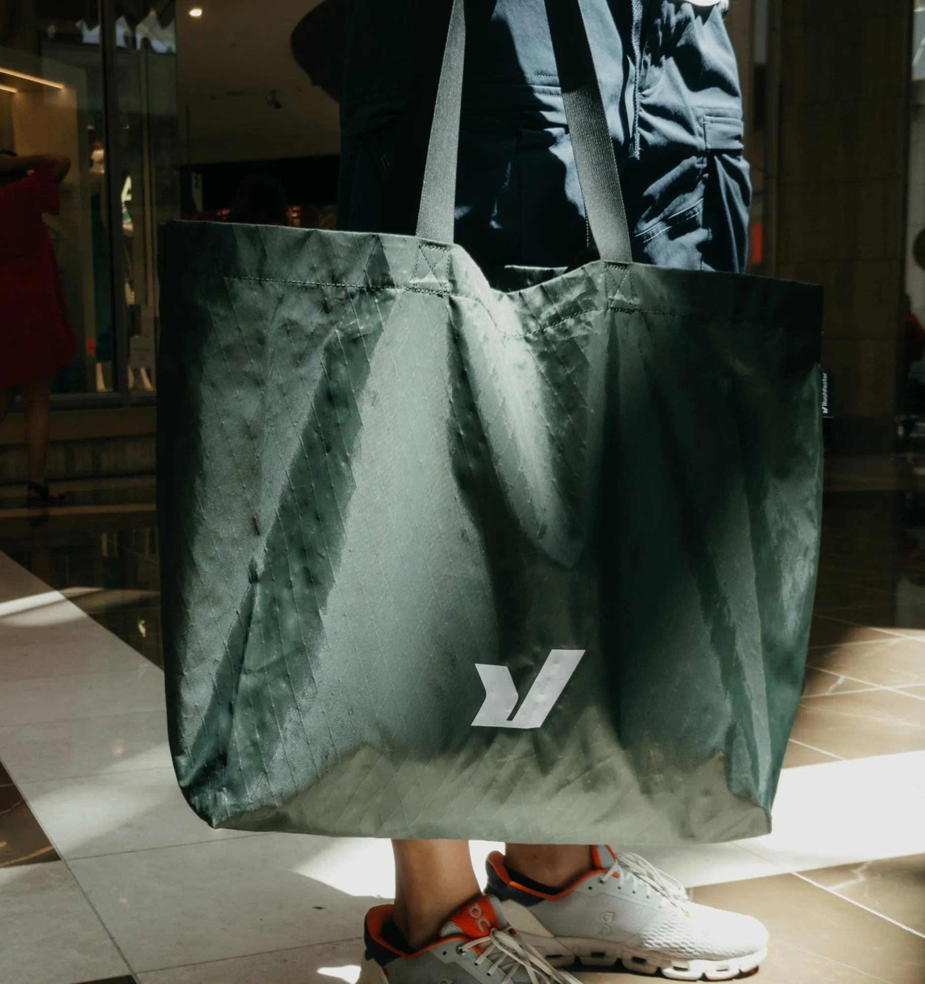 Rushfaster Reusable Shopping Tote Bag - 36L
