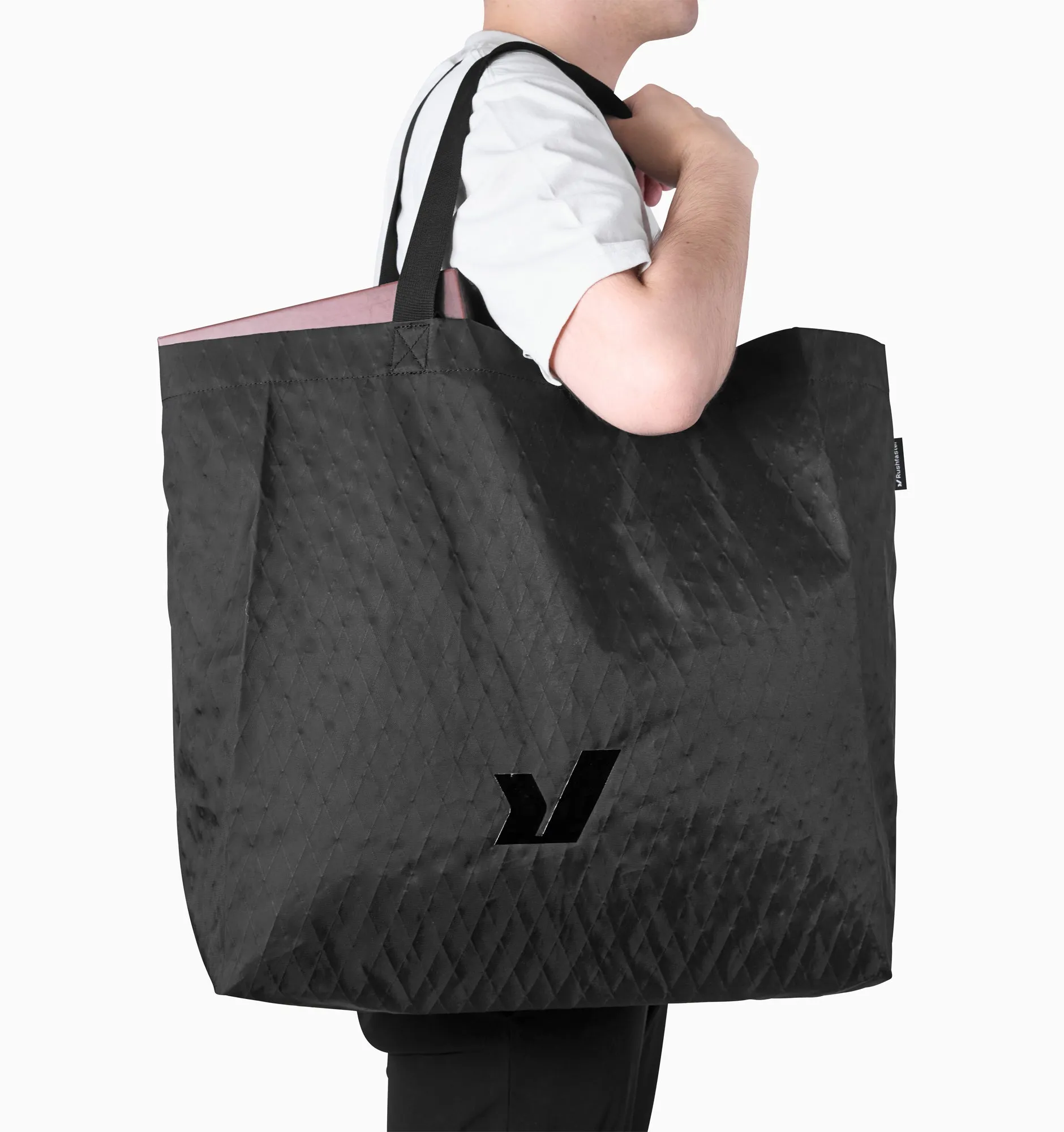 Rushfaster Reusable Shopping Tote Bag - 36L