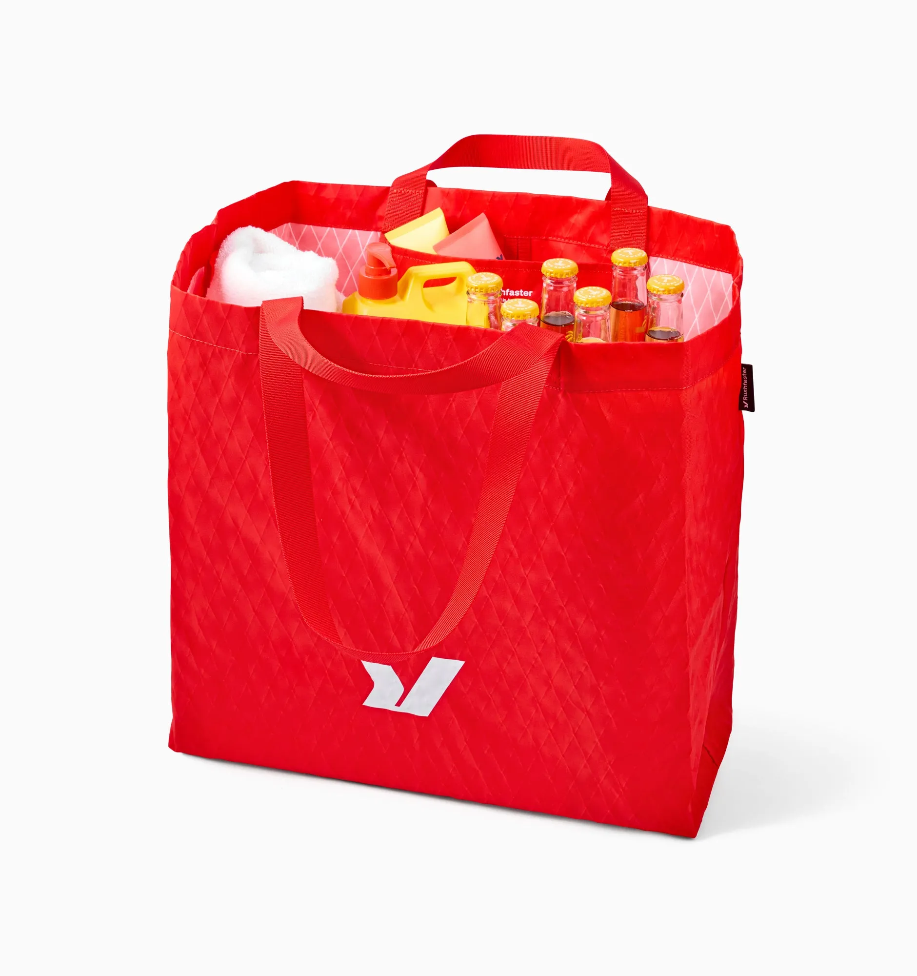 Rushfaster Reusable Shopping Tote Bag - 36L