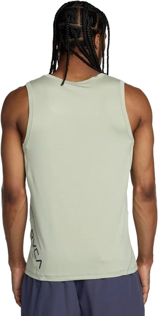 RVCA Men's Sport Vent 4-Way Stretch Athletic Tank