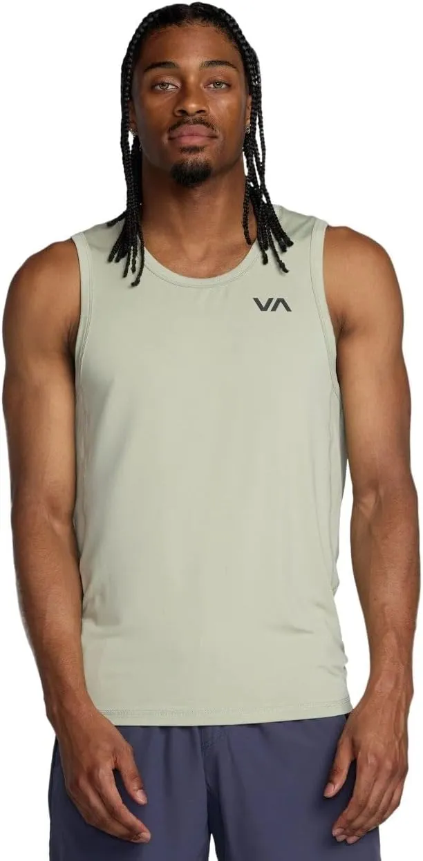 RVCA Men's Sport Vent 4-Way Stretch Athletic Tank