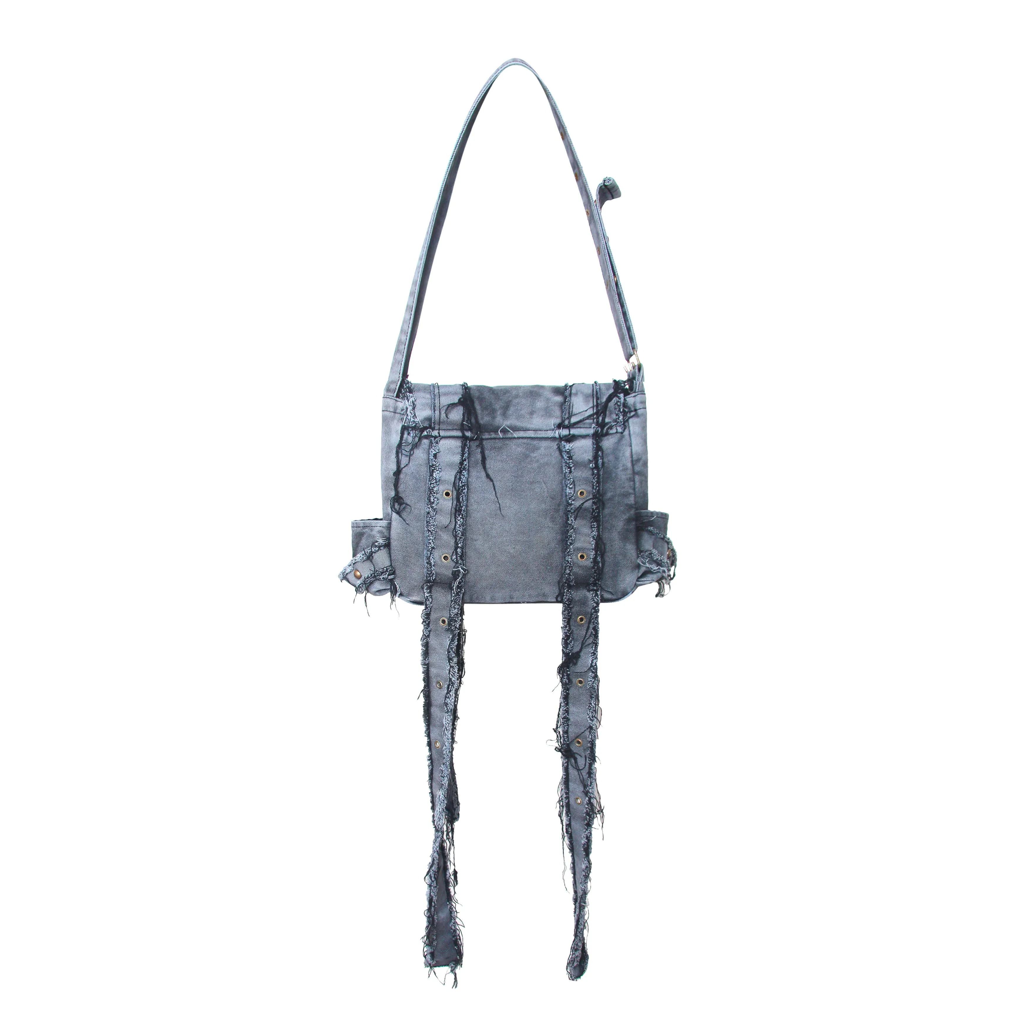 S-Washed Denim Bag (Cement)
