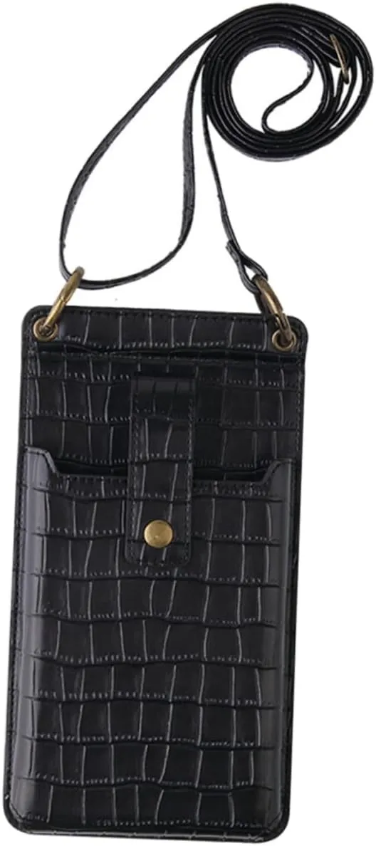 SAFIGLE 1Pc Pattern Phone Storage Bag One Shoulder Pouch for Card Storage Lightweight Phone Bag for Women