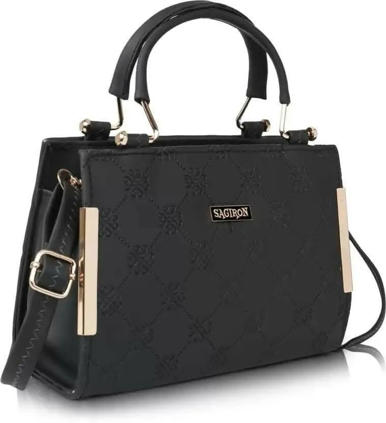 Sagiron Women's Bowling Leather Cross body Satchel Hand Bag(Multi-color)