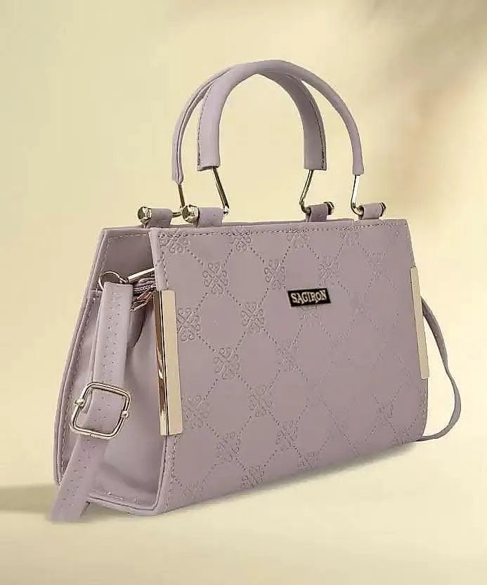 Sagiron Women's Bowling Leather Cross body Satchel Hand Bag(Multi-color)