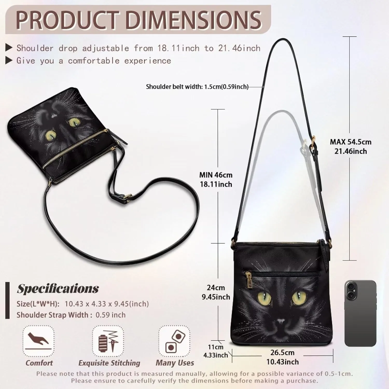 Satchel Purses for Women Crossbody Waterproof Leather Bags Women Business Office Work Bag with Shoulder Strap