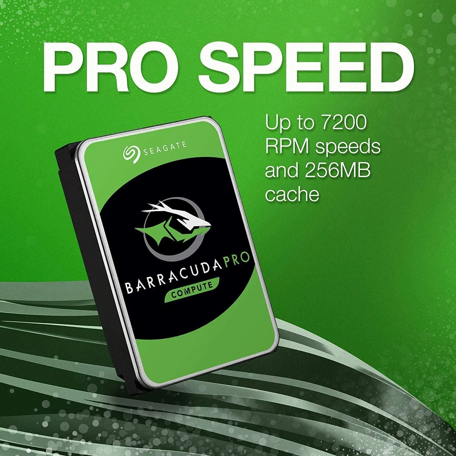 Seagate BarraCuda Pro 12TB Internal Hard Drive Performance HDD – 3.5 Inch SATA 6 Gb/s 7200 RPM 256MB Cache for Computer Desktop PC Laptop – Frustration Free Packaging (ST12000DM0007) (Renewed)